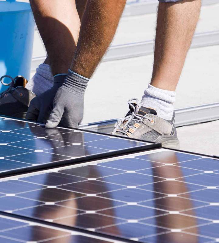 Installation de panneaux solaires thermiques Vernon